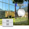 Heat Pump Room Thermostat Temperature Controller 4.8 Inch Color LCD