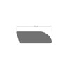 White, 20mm x 5m Cloaking Fillet uPVC Plastic Window Door
