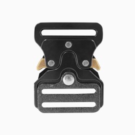 pson 3PCS 1.5 Inch Heavy Duty Metal Buckle, Adjustable Tactical Belt Buckle, Quick Release Buckle Replacement for Dog Collar Hardware, Backpack, Hunting Belt, Firefighting Belt