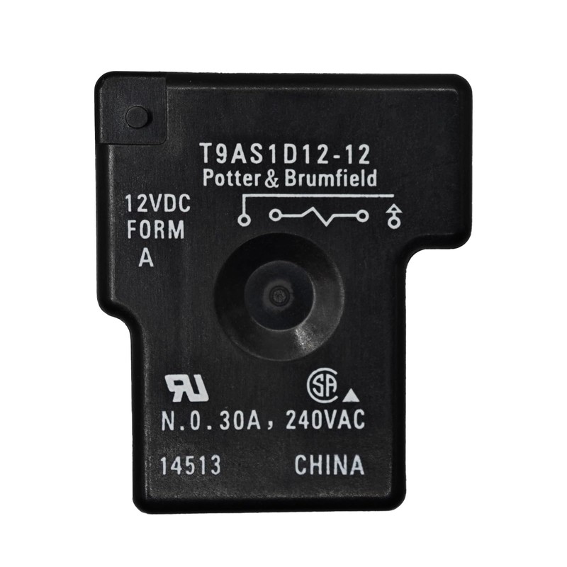 Relay T9AS1D12-12 (Set of 2), 12VDC 30A SPST-NO PCB Power