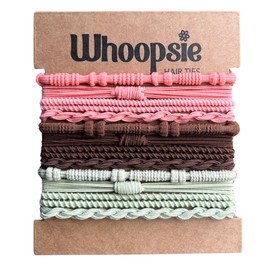 Whoopsie Boho Hair Tie Bracelets, Hair Ties with Purpose, Elastic Hair Ties for Normal, Thick & Thin Hair