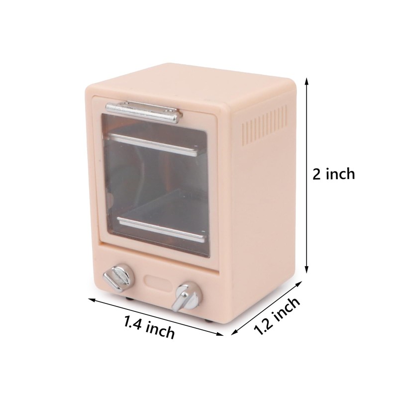 Miniature Microwave Dollhouse Oven Kitchen Furniture 1 12 Scale Accessories