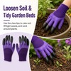 Gardening Gloves with Claws for Digging & Planting – Breathable