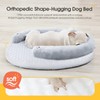 BurgeonNest Pet Soft CuddleNest Orthopedic Dog Bed Medium Large Sized