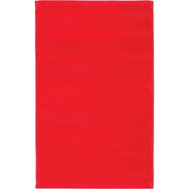Cawö Home Hand Towels Noblesse2 Uni 1002 Red - 203 Guest Towel 30 x 50 cm