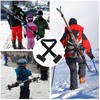 2 Pack Ski Carrier Straps Adjustable Shoulder with Cushioned Ski
