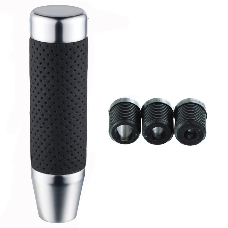 Abfer 130mm Alloy PU Shifter Knob Car Shift Knob Auto