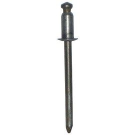 MONEL BLIND RIVET WITH STEEL MANDREL 3/16" DIAMETER X .501-.625 GRIP RANGE, DOME HEAD (PACK OF 100 PIECES)