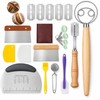 Sourdough Bread Baking Supplies Inclued Sourdough Danish Dough Whisk Bread
