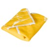 Reusable Linen Sandwich Wrap with food grade washable, waterproof lining.