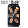 Momentary Motor Polarity Reverse reversing Rocker Switch Control DPDT DC