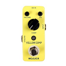 Mooer MCS2 Yellow Compression Effects Pedal