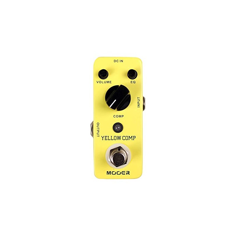 Mooer MCS2 Yellow Compression Effects Pedal