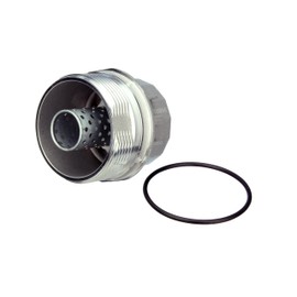 Autotecnica 15620-0T010ALUMINUM Oil Filter Cover Cap, Premium Metal Construction vs OEM Plastic