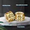 100Pcs M3 Threaded Insert, M3 Heat Set Inserts Brass Nuts