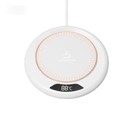 Smart Heated Cup Coaster with 3-Stage Temperature Control for Winter Office and Home Use