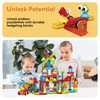 PicassoTiles 116pc Hedgehog Building Blocks Construction Toy Set with Interlocking