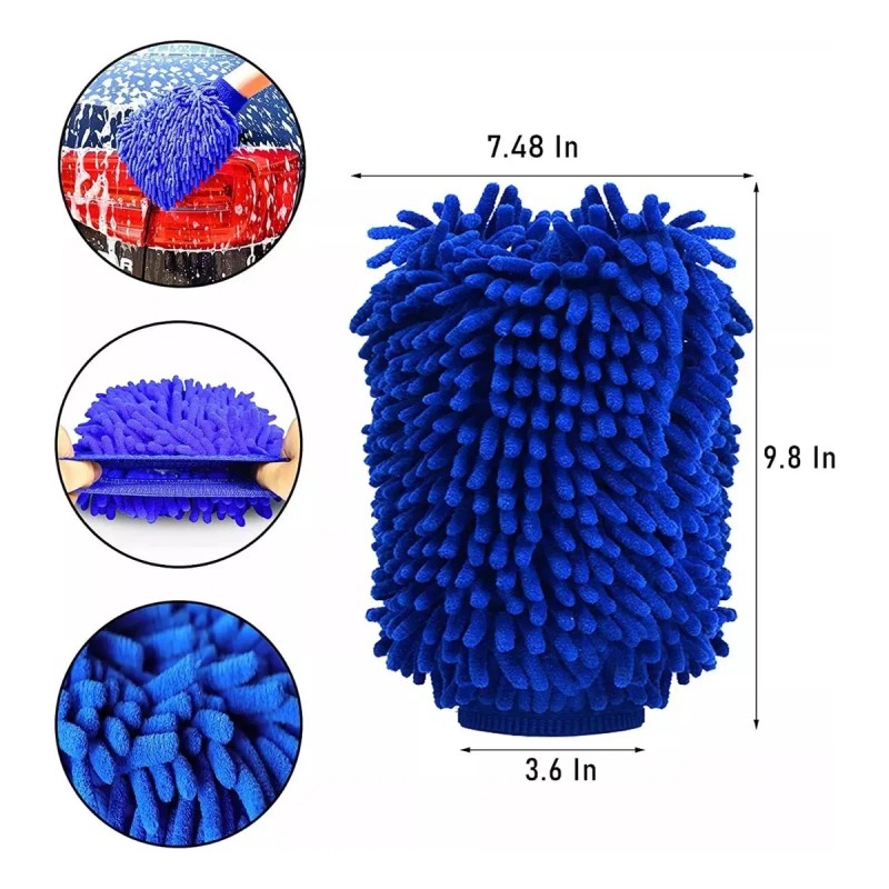 Kit De Limpieza De Coche Para Auto,cepillos De Limpieza 17pc