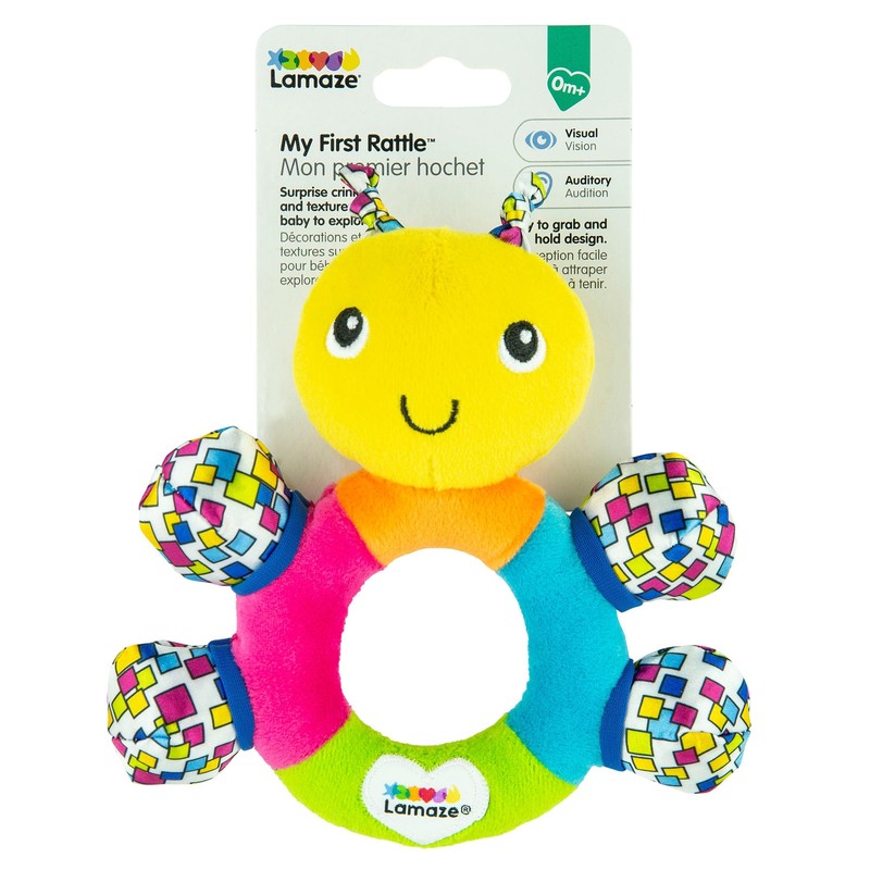 The First Years First Baby Rattle - Sensory Toys with