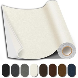 Shagoom Suede Repair Patch, 35X79 Inch Fabric Large Repair Tape, Self-Adhesive Patches for Furniture, Sofa, Car Interior, Shoes, Hand Bag, Clothing (Beige, 35X79 Inch)