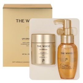 The Who UV Ultimate Anti-Wrinkle Cushion Sun Balm Special Set Sun Cream / 더후 유브이 얼티밋 안티 링클 쿠션 선밤 기획세트 선크림