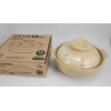 Daiso 7" Earthen Pot Clay Heat Resistant Bowl Japan