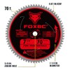 FOXBC 7-1/4 inch Circular Saw Blade Metal and Stainless Steel