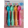 12 Pack Baby WEANING Feeding Spoons BPA Free Plastic Long