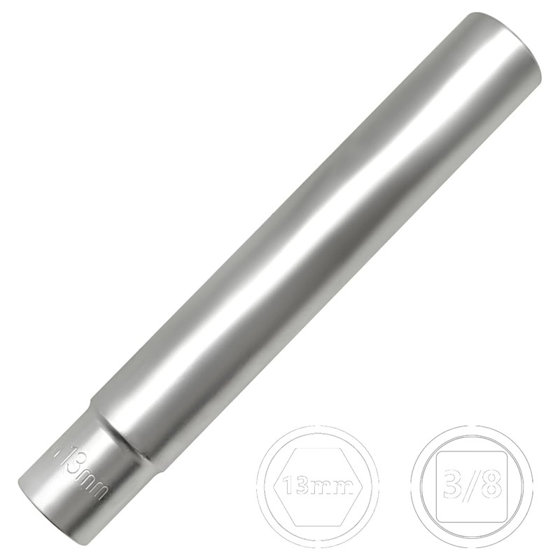 ZKTOOL 13MM Deep Metrichex Socket Set, 3/8-Inch Drive Deep Metric