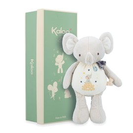 Kaloo - Plush toy with elephant - Comforter for birth with sound elephant - With integrated bell - 28 cm - Recycled material birth - K210007