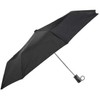 TOTES MINI AUTO OPEN RAIN SUNGUARD UMBRELLA (Black)