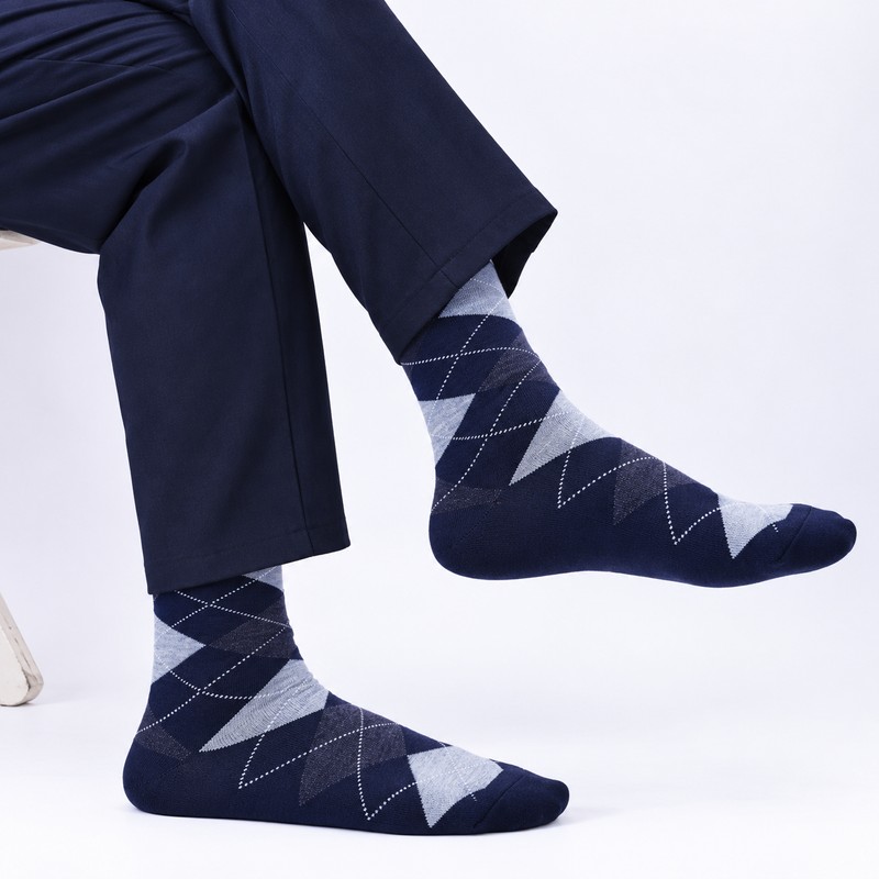 Men’s Dress Socks for Business & Daily Wear – 5-Pair