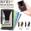 Carbon Fiber Minimalist Wallet for Men - RFID Blocking Credit