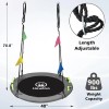 Zoshine New Arrivals 40-Inch Outdoor Net Swing Grey Weather-Proof Spider