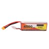 Lipo Battery 75C Discharge Rate 4500mAh Capacity 7.4V 2S Lipo