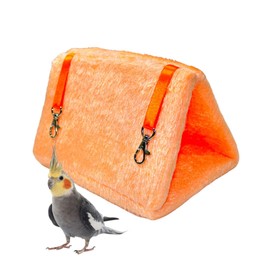 TAIYO PLUSS DISCOVERY® Bird House Hammock/Size: SMALL (19 cm X 14 cm X 13 cm)/Winter Warmer/Bird Nest House/Cage Hanging/Suitable for Budgies,Parakeet,Cockatiels,Lovebird, Finches (Color: may vary)