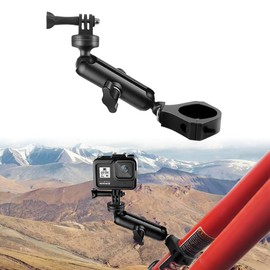 MAIKER UTV ATV Camera Mount Holder Compatible with Gopro, 360° Roll Bar Mount Accessories Action Cameras Accessory for 1.75"-2" Roll Bar and Tube