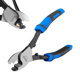 Stedi Cable Cutter, High Carbon Steel Cable Wire Cutters with Anti-Slip Handle, Heavy Duty Wire Cutter for Aluminum, Copper, Communications Cable