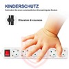 EXTRASTAR ExtraStar 6-Fach Steckdosenleiste mit Schalter und Kindersicherung,5M 3G1.5mm2 Kabel