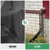Catch Basin Downpipe Extension Set, 150cm Circular Extendable Rain Gutter
