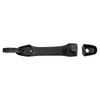 TRQ Front Left Exterior Door Handle Black Drivers Side Compatible