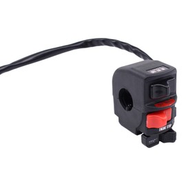 MOTOKU Handlebar Control Switch Start Kill Switch Button Assembly for Kawasaki Bayou 300 400 Prairie 400