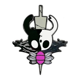 Hollow Knight Metroidvania Video Game 2" Enamel Pin Badge by Pinstant