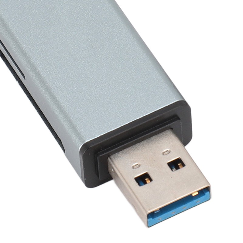 USB 3.0 Card Reader Plug and Play Dual Connector Memory