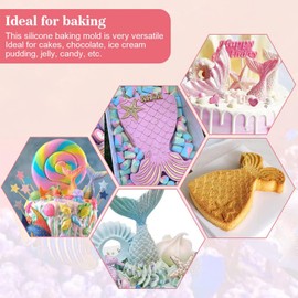 Semazz Mermaid Baking Mould PP