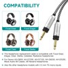 Focal Replacement Cable with 6.35mm Adapter Compatible with Focal Elear