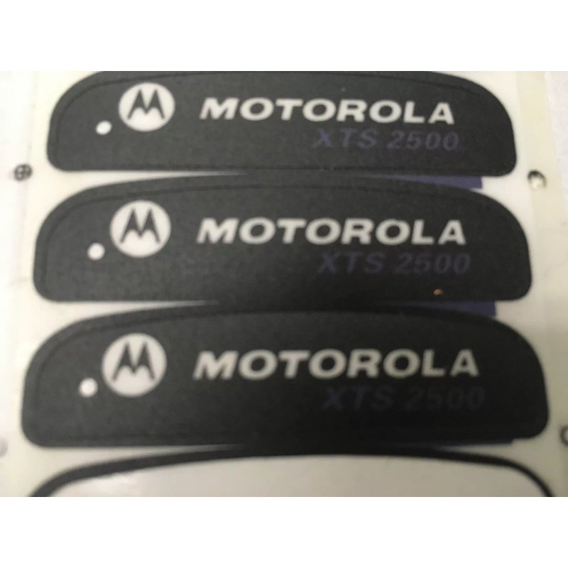 Motorola NEW *OEM* MOTOROLA XTS2500 XTS 2500 FRONT NAME PLATE