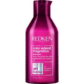 REDKEN - Shampoo Color Extend Magnetics | Shampoo para cuidar y preservar el color del cabello teñido |Realza el brillo y mantiene la vitalidad del color del cabello por más tiempo | Formulado con Ácido Cítrico y aceite de arándano | 300ml