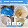 Youtex Paint Mixer for Drill, Upgraded 4-Blade 2.76" Helix Mixing