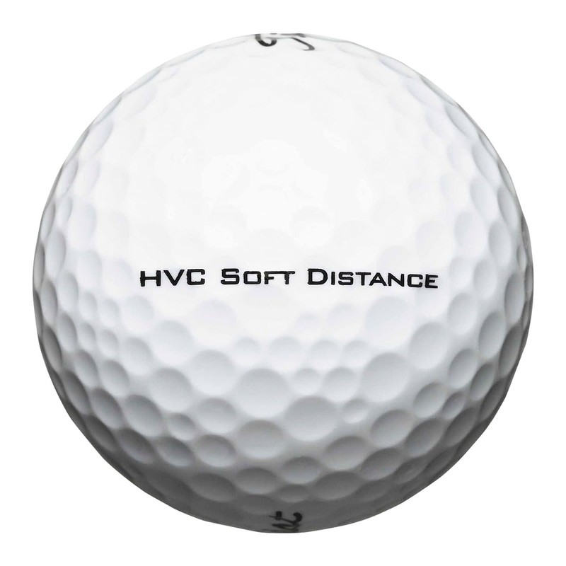 TITLEIST Titleist HVC Soft Distance, White, Pack of 3